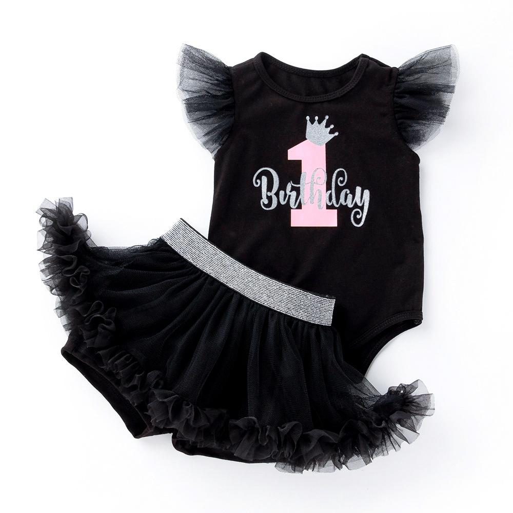 First Birthday Dress With Tutu Skirt