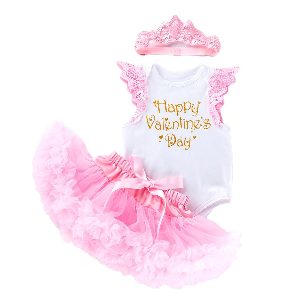 Valentine Day Dress With Tutu Skirt