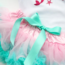 Load image into Gallery viewer, Mermaid Romper With Tutu Skirt
