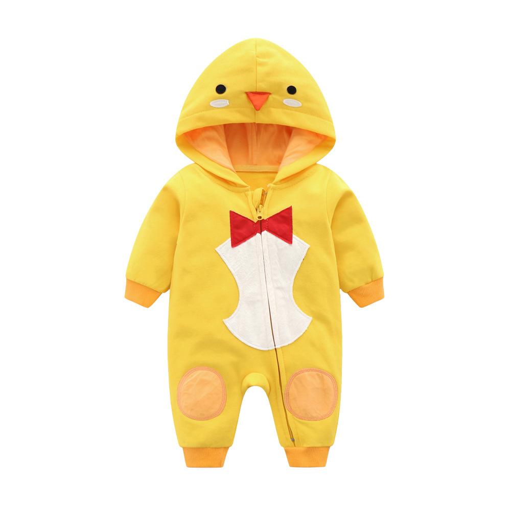 Cartoon Chicken Romper