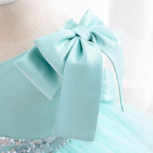 Load image into Gallery viewer, Beautiful Multi Frill Dress frozen theme birthday party dress
