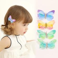 Load image into Gallery viewer, Set Of 2 Butterfly Hair Clips
