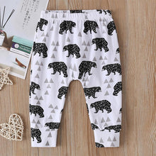 Load image into Gallery viewer, Bear Print Top &amp; Bottom Set
