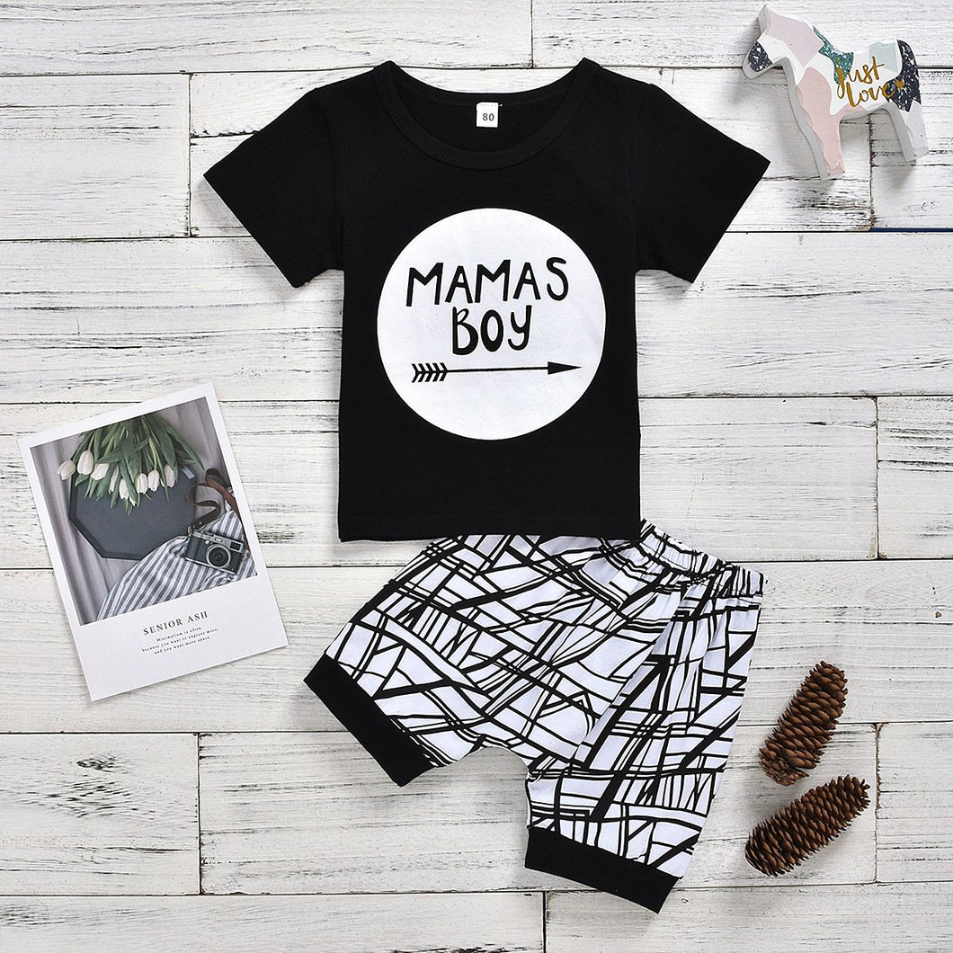 Mamas Boy Top & Bottom Set