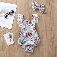 Load image into Gallery viewer, Romper With Headband
