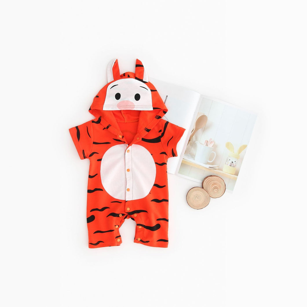 Cartoon Tiger Rompers